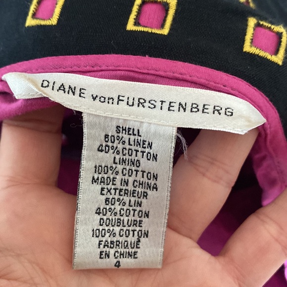 Gorgeous and hot DVF dress - so fun for the summer - dress up or down EUC - Picture 15 of 16